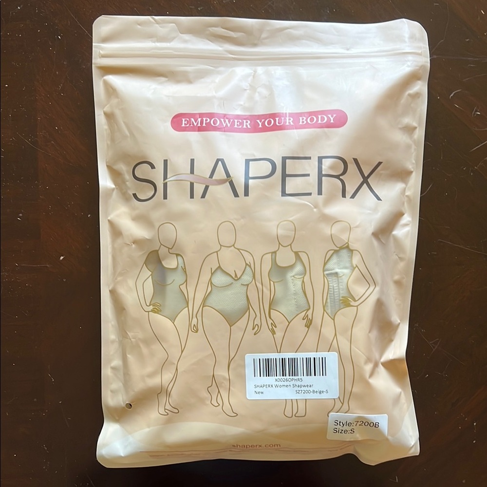 SHAPERX Cream Shapewear Intimates & Sleepwear